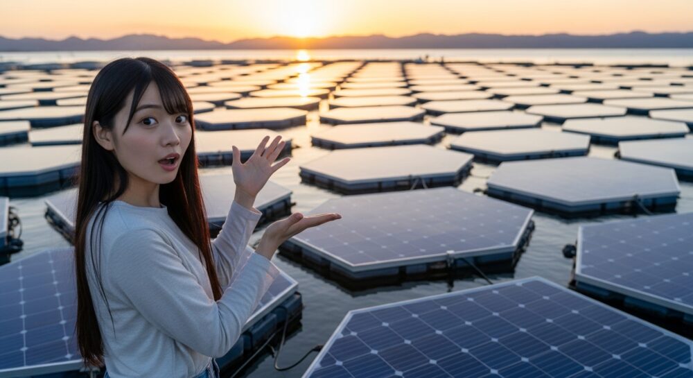 水上太陽光発電とは？初心者の方にも分かりやすく解説